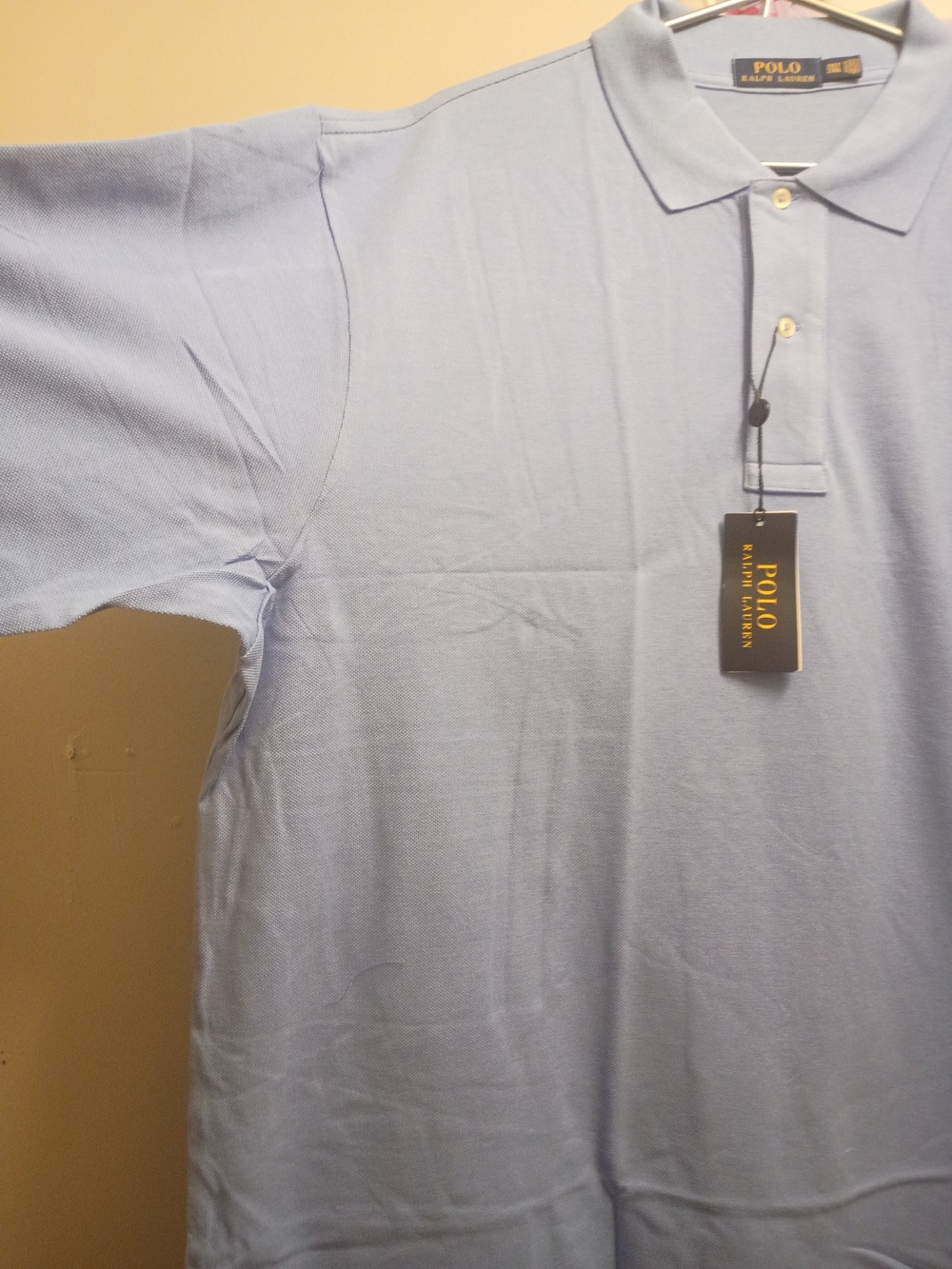 Polo by Ralph Lauren Men’s Light Blue Classic Fit Polo Shirt